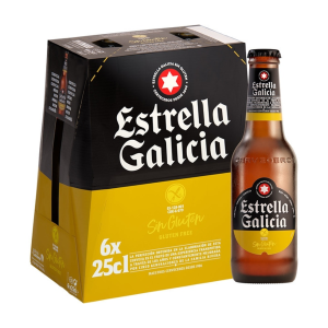 ESTRELLA GALICIA SIN GLUTEN 25CL. VNR