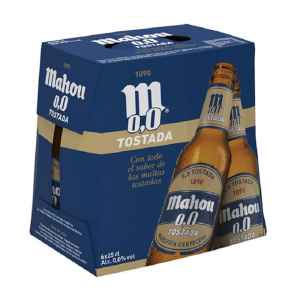 MAHOU 0.0 TOSTADA 25CL. VNR