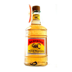 MEZCAL SCORPION REPOSADO ESPADIN 70CL.