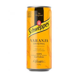 SCHWEPPES NARANJA 33CL. LATA