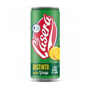 TINTO DE VERANO LA CASERA BLANCO LATA 33CL.