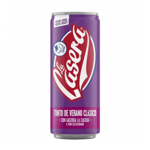 TINTO DE VERANO LA CASERA CLASICO LATA 33CL.